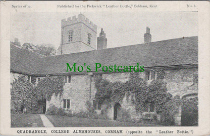 Kent Postcard - Cobham, Quadrangle, College Almshouses  DC1473