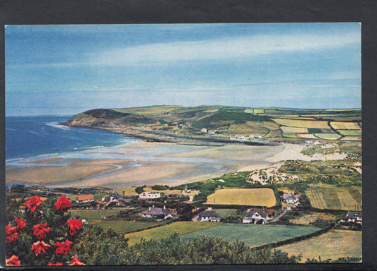Cornwall Postcard - Croyde Bay and Baggy Point     RR4736