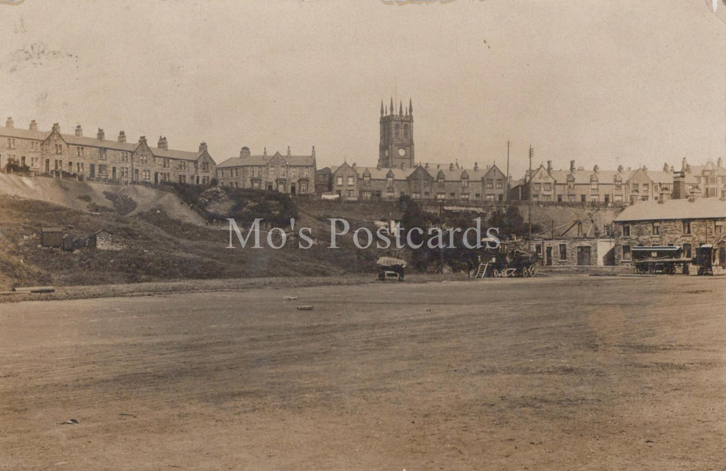 Lancashire Postcard - Padiham Market Town   XT76