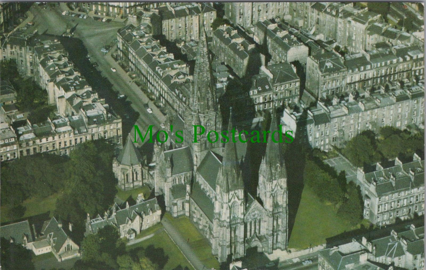 Scotland Postcard - Edinburgh, Aerial View of St Mary's Church, Ref.RS29328