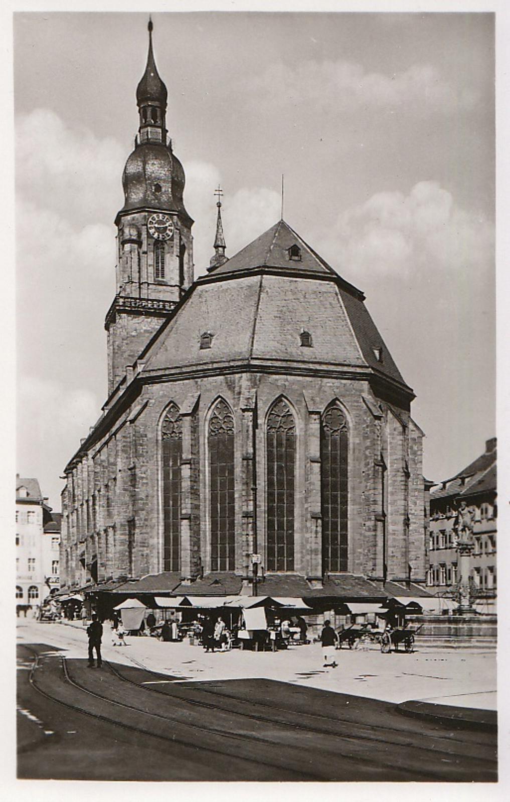 Germany Postcard - Heidelberg - Marktplatz mit Herkulesbrunnen   ZZ614