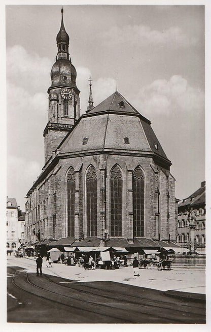 Germany Postcard - Heidelberg - Marktplatz mit Herkulesbrunnen   ZZ614
