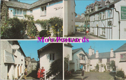 Cumbria Postcard - Hawkshead Main Street, Anne Tysoe's House HM147