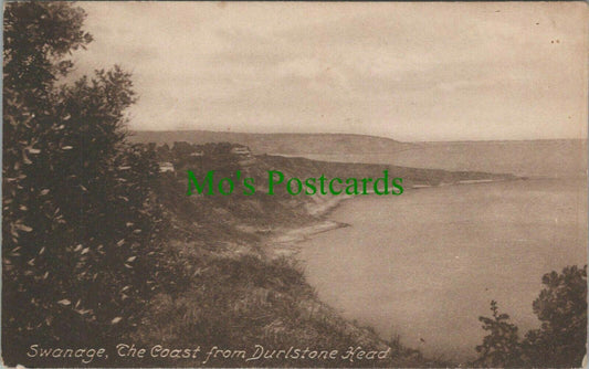 Dorset Postcard - Swanage, The Coast From Durlstone Head   12953A