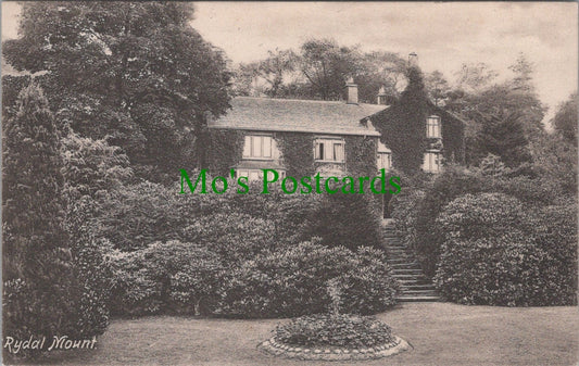 Cumbria Postcard - Rydal Mount, Rydal, Ambleside, Wordsworth's Home DC690