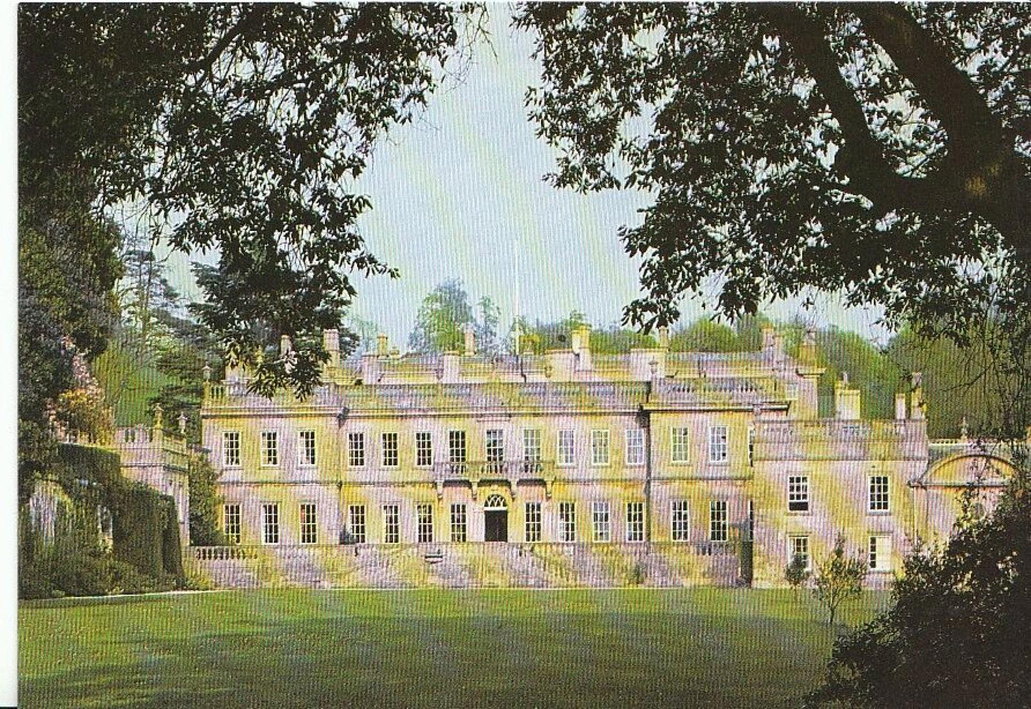 Somerset Postcard - Dyrham Park, near Bath, The West Front    AB388