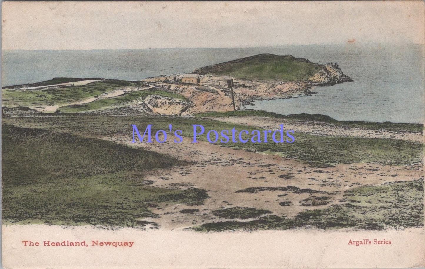 Cornwall Postcard - Newquay, The Headland, Cornish Coast   RS37375