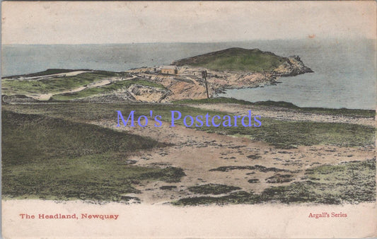 Cornwall Postcard - Newquay, The Headland, Cornish Coast   RS37375