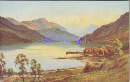 Scotland Postcard - Loch Lomond From Rowardennan, Artist E.H.Thompson  DC2230