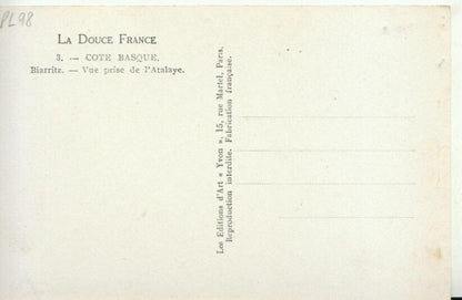 France Postcard - Cote Basque - Biarritz - Vue Prise De L'Atalaye  TZ10455
