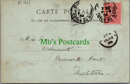 France Postcard - Abbaye Du Mont Saint-Michel, La Crypte Des Gros Piliers DC1443