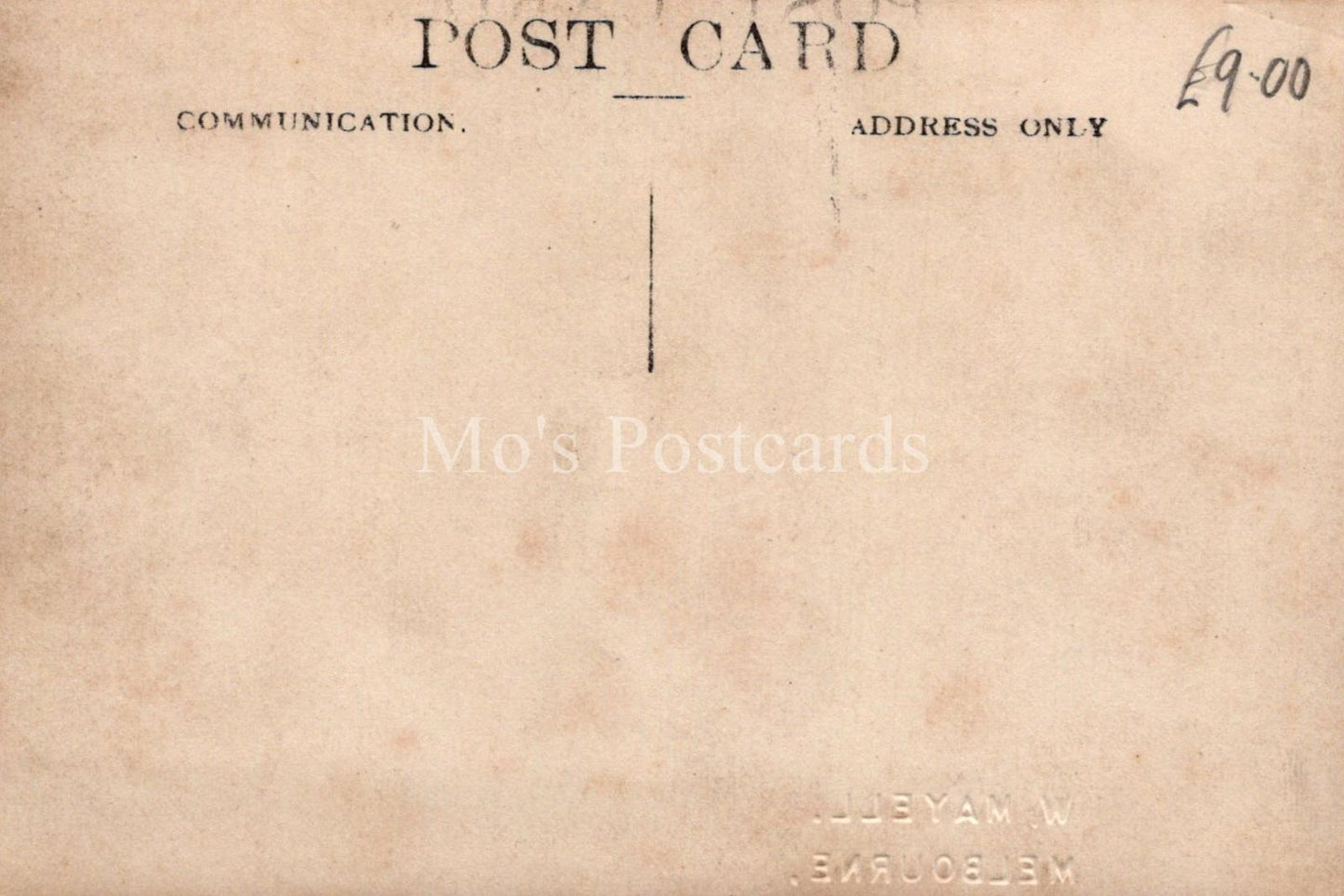 Theatrical Postcard - Pierrot Troupe, Amateur Dramatic Group, Melbourne XT116
