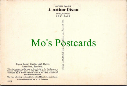 Scotland Postcard - Eilean Donan Castle, Loch Duich, Ross-shire  RR19896