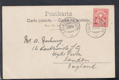 Switzerland Postcard - A Luzern Milchmann - Milkman and His Dog Cart  T6632