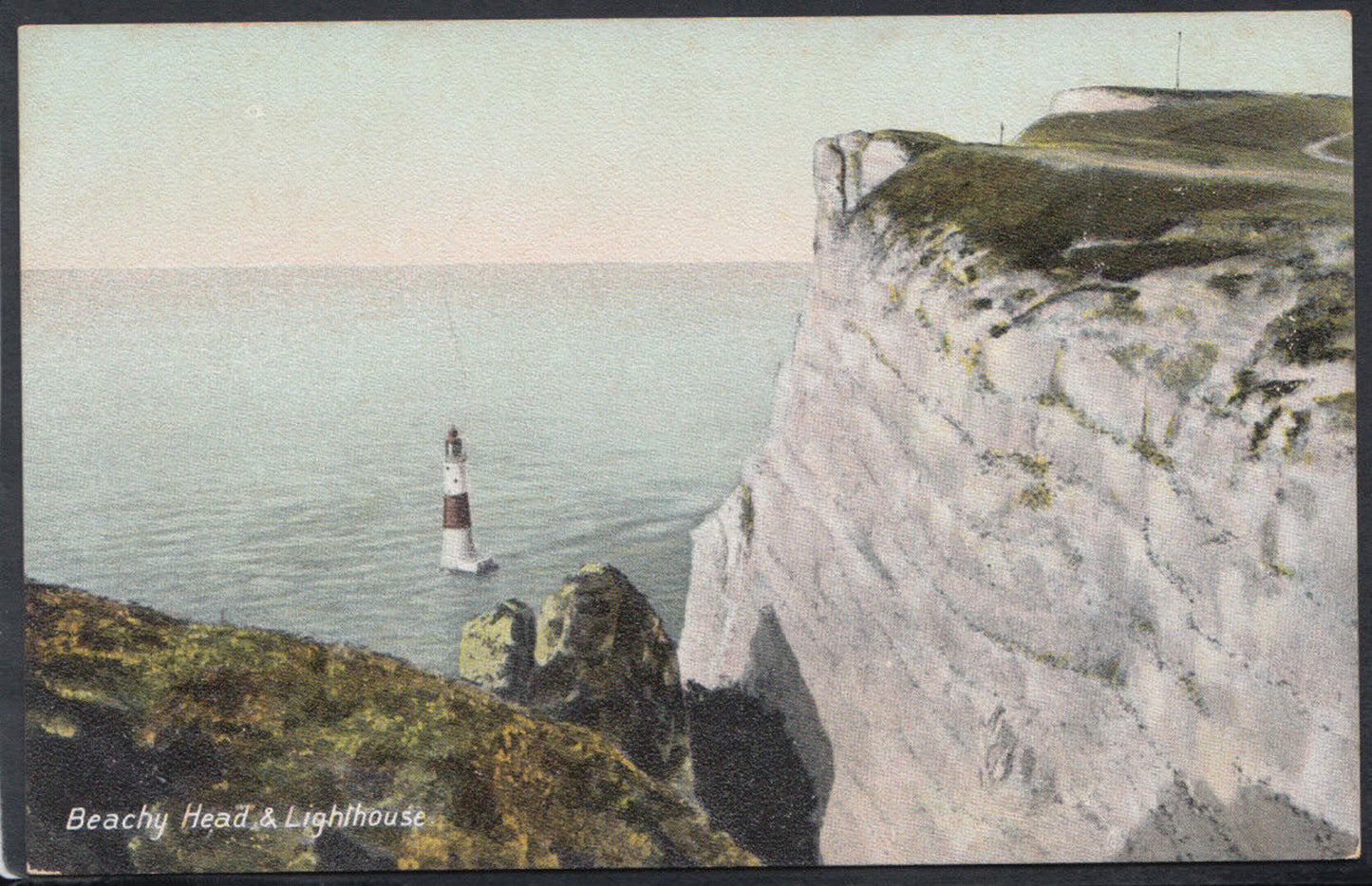 Sussex Postcard - Beachy Head & Lighthouse, Eastbourne RS11440