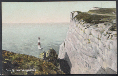 Sussex Postcard - Beachy Head & Lighthouse, Eastbourne RS11440