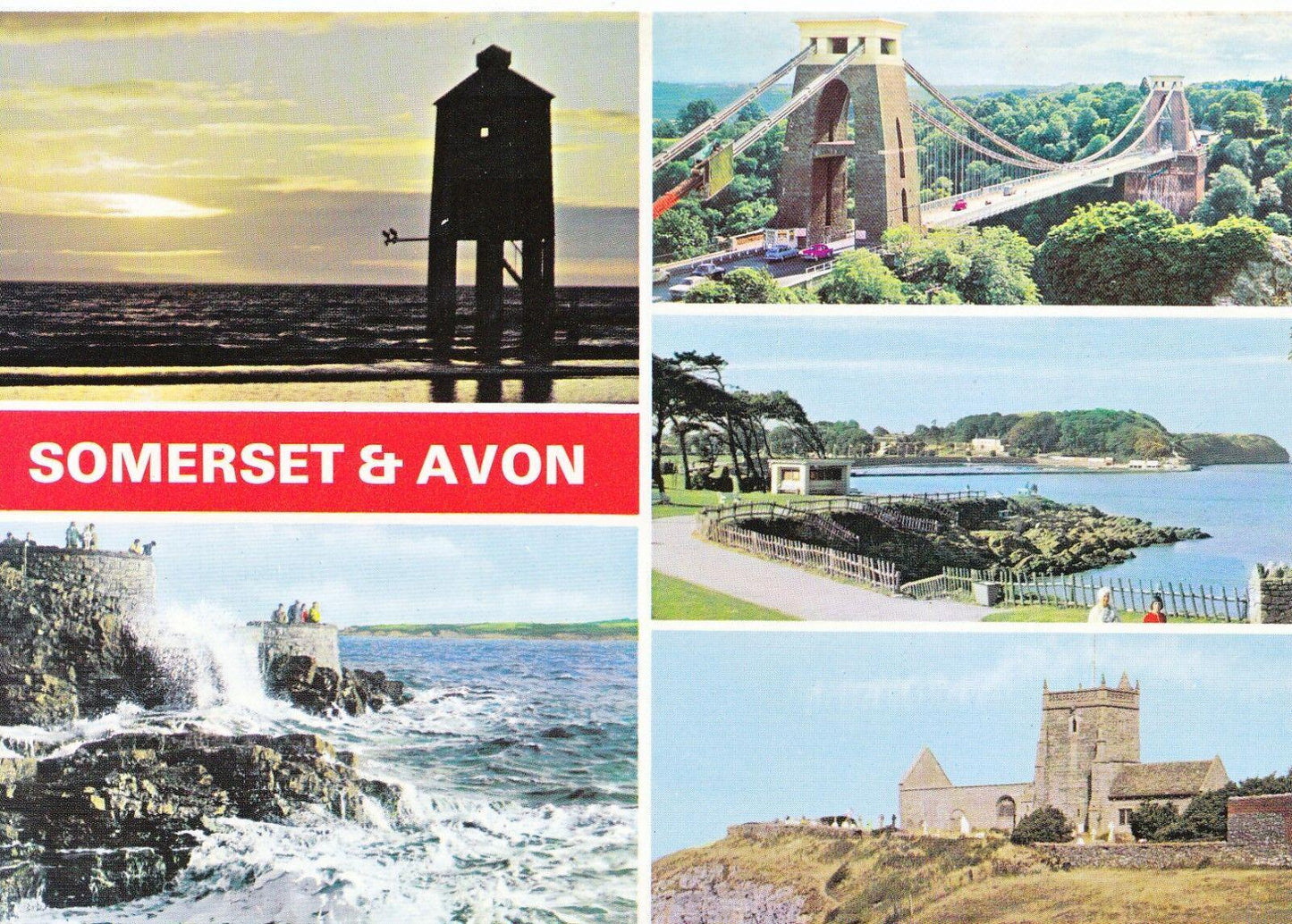 Somerset Postcard - Views of Somerset & Avon  SM199