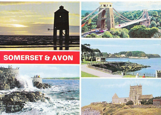 Somerset Postcard - Views of Somerset & Avon  SM199