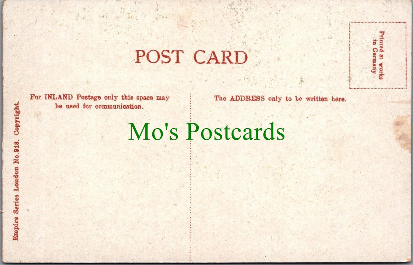 Middlesex Postcard - Hampton Court, Fountain Court RS30132