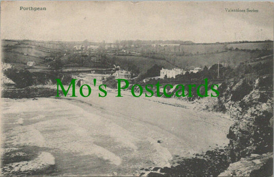 Cornwall Postcard - View of Porthpean Village  RS28763