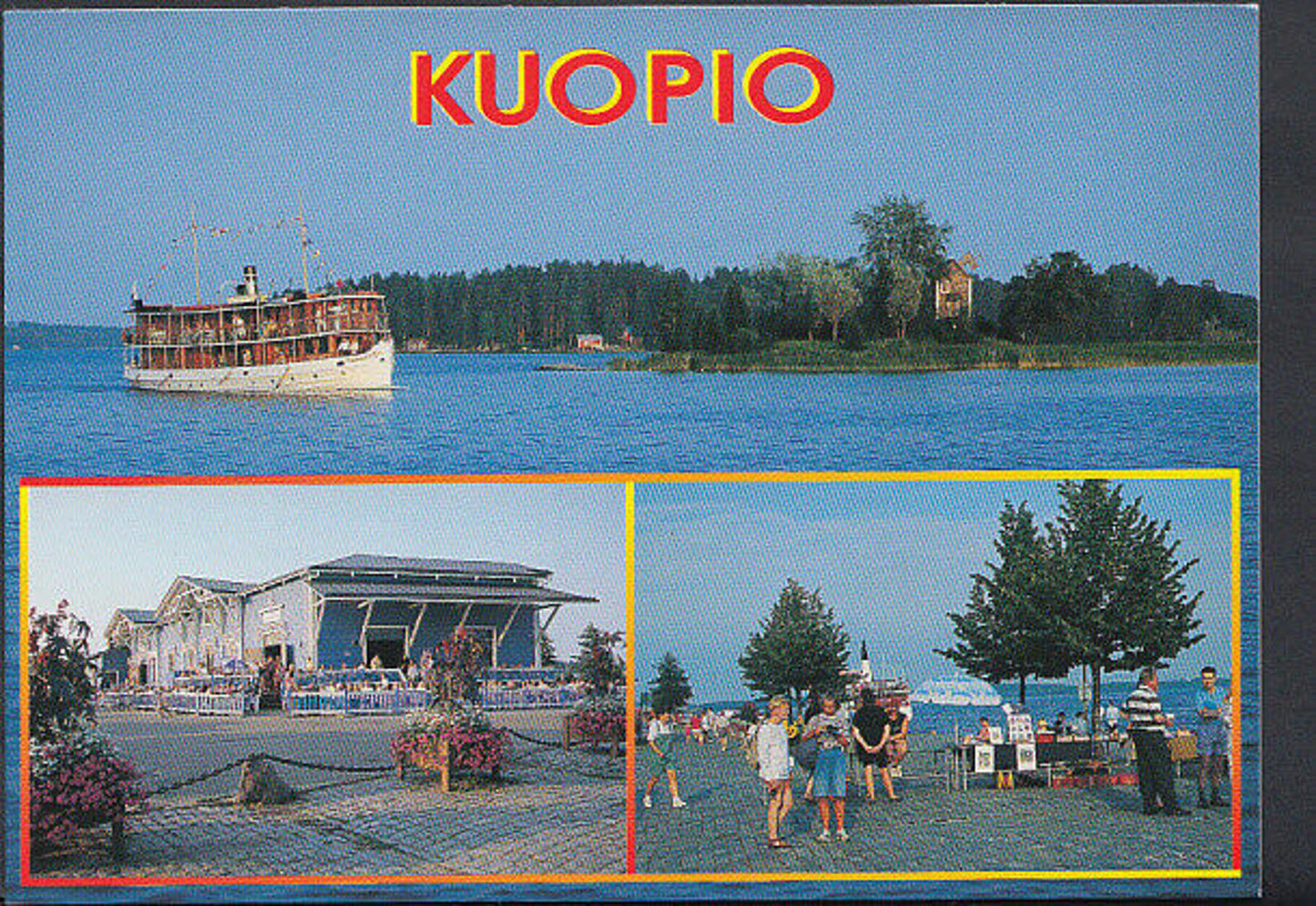 Finland Postcard - Views of Kuopio RR2618
