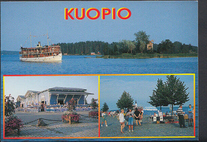 Finland Postcard - Views of Kuopio RR2618