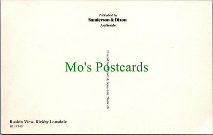 Cumbria Postcard - Kirkby Lonsdale, Ruskin View  RS36394
