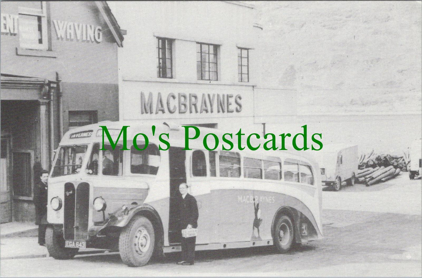 Transport Postcard -Buses & Coaches, AEC Regal Coach, MacBraynes  RR14839