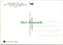 Load image into Gallery viewer, Art Postcard - Sculpture, Auguste Rodin, Jeune Fille Au Chapeau... RR19123
