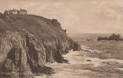Cornwall Postcard - Armed Knights, Lands End    RS21935