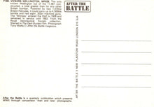 Load image into Gallery viewer, Military Aviation Postcard - Vickers Wellington MF628 Aeroplane RRR3
