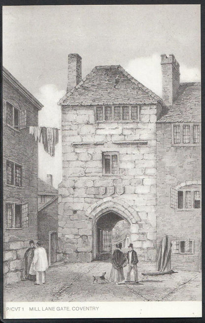 Warwickshire Postcard - Mill Lane Gate, Coventry   DP697