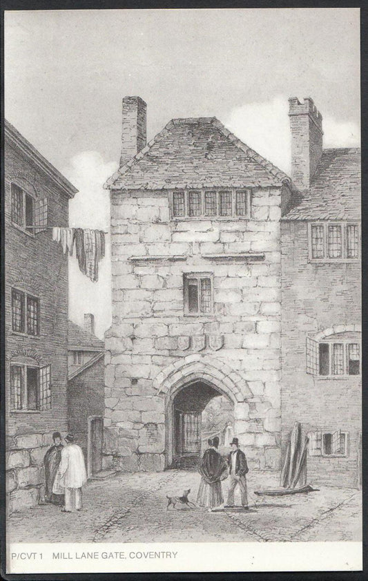 Warwickshire Postcard - Mill Lane Gate, Coventry   DP697