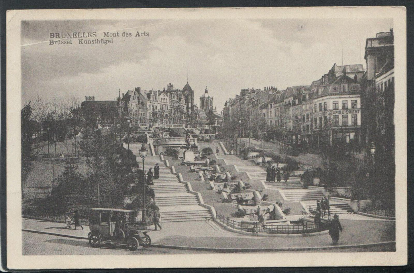 Belgium Postcard - Bruxelles - Mont Des Arts, Brussel Kunsthugel     RS15991