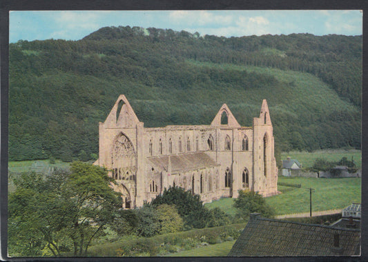 Wales Postcard - Tintern Abbey From Chapel Hill  RR5730