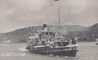 Shipping Postcard - Paddle Steamer Totnes Castle, Passenger Ferry  XT86