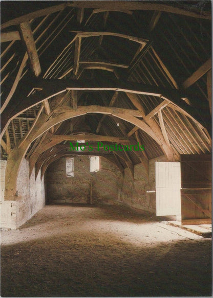Wiltshire Postcard - Lacock - 14th Century Tithe Barn RRR1335