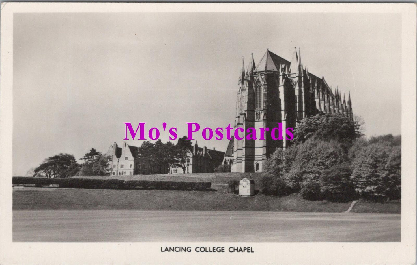 Sussex Postcard - Lancing College Chapel   HM196