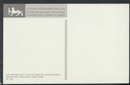 Warwickshire Postcard - Shakespeare's Birthplace, Stratford-Upon-Avon  RS13979