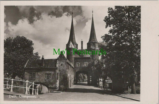 Netherlands Postcard - Delft, Oostpoort   RS25117