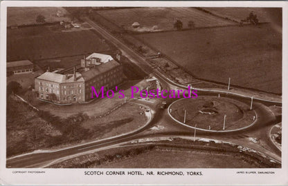 Yorkshire Postcard - Scotch Corner Hotel, Near Richmond - RP - RS38939