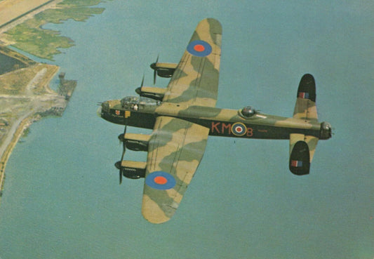 Military Aviation Postcard-Avro Lancaster B.1 'City of Lincoln' Aeroplane RR9786