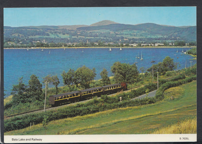 Wales Postcard - Bala Lake and Railway  RR5779
