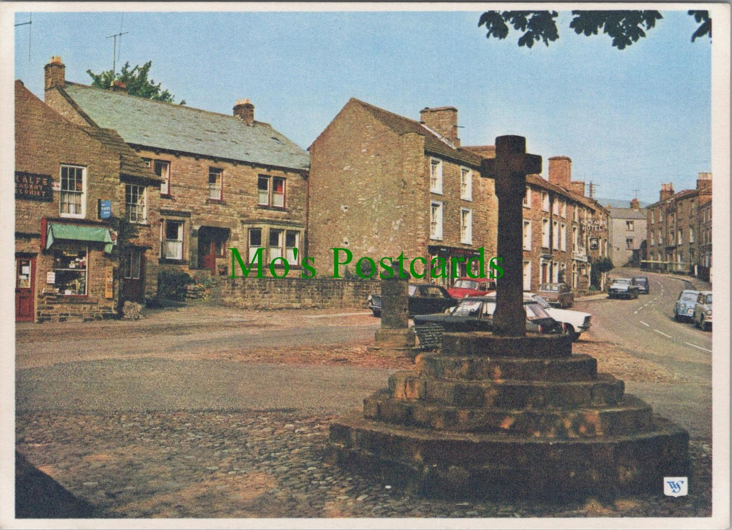 Yorkshire Postcard - Askrigg Market Town, Wensleydale RR19231