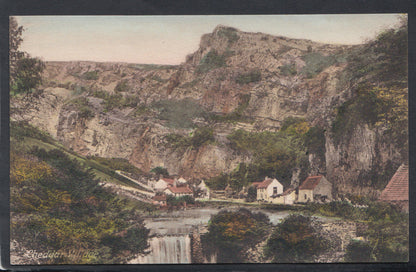 Somerset Postcard - Cheddar Village   RS14055