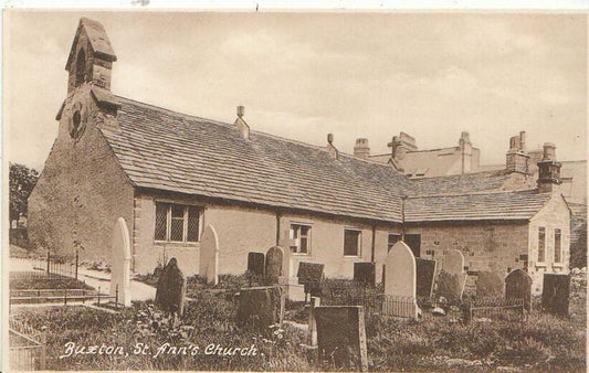 Derbyshire Postcard: Buxton, St Ann's Church A6764