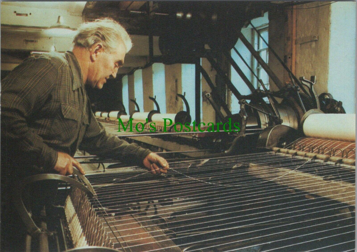 Cheshire Postcard - Mule Spinning, Quarry Bank Mill, Styal Country Park RR12274