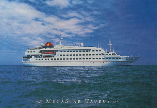 Japan Postcard Star Cruises MegaStar Taurus Passenger Cruise Ship RR23171