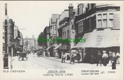 London Postcard - South End Looking North c1905, Old Croydon  RS28169