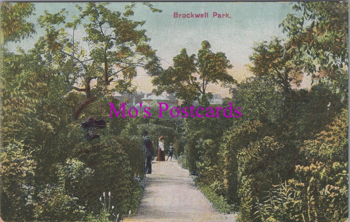 London Postcard - Brockwell Park, Herne Hill, Nr Brixton RS38523
